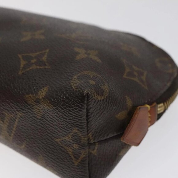 LOUIS VUITTON Monogram Pochette Cosmetic PM Pouch M43998 LV Auth 126310 - Picture 8 of 16